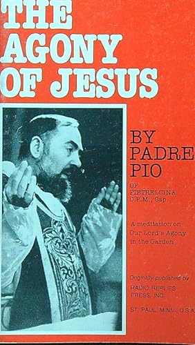 Bild des Verkufers fr The agony of Jesus zum Verkauf von Librodifaccia