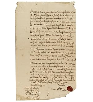 The Manuscript Will and Testament of Marcus Walden of the Citty of Yorke.