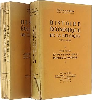Histoire économique de la Belgique (1914-1939) (2 volumes)