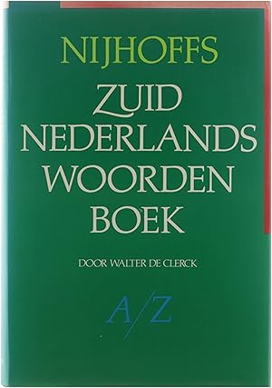 Bild des Verkufers fr Zuid-Nederlands woordenboek zum Verkauf von Untje.com