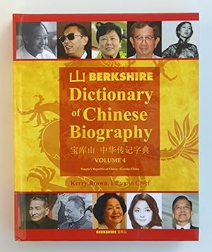 Bild des Verkufers fr Berkshire Dictionary of Chinese Biography Volume 4 zum Verkauf von Our Kind Of Books