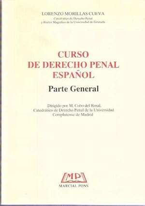 Image du vendeur pour Curso de Derecho Penal Espaol. Parte General mis en vente par SOSTIENE PEREIRA