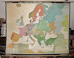 Europa im 17. Jahrhundert (Large pull down color map)