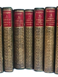 Seller image for C KNIGHT'S CABINET EDITION OF THE WORKS OF WILLIAM SHAKSPERE (SHAKESPEARE) for sale by Worlds End Bookshop (ABA, PBFA, ILAB)