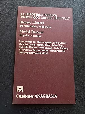 Imagen del vendedor de La imposible prisin: Debate con Michel Foucault a la venta por Vrtigo Libros