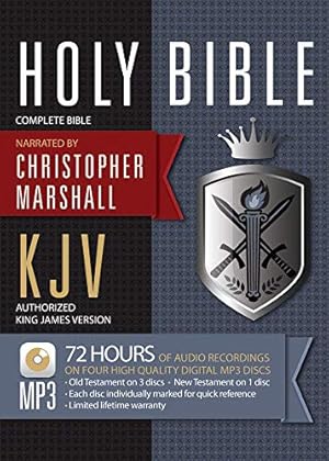 Bild des Verkufers fr KJV Marshall Complete Bible on MP3 zum Verkauf von ICTBooks