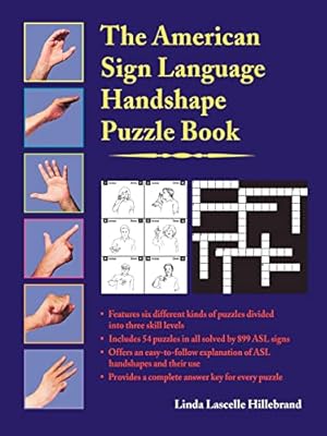 Bild des Verkufers fr The American Sign Language Handshape Puzzle Book zum Verkauf von Books for Life