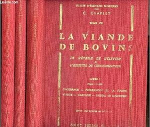 Immagine del venditore per La viande de bovins, de l'etable de l'eleveur a l'assiette du consommateur - 3 Volumes : Livre I, la croissance, preparation de la viande, viande, carcasse, animal de boucherie + Livre II, genetique, alimentation, pathologie + Livre III, economie -. venduto da Le-Livre