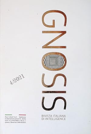 Gnosis. Rivista italiana di Intelligence. N.4 2021