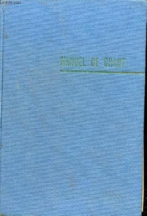 Seller image for Manuel de chant  l'usage des maisons d'ducation communauts et paroisses - dition revise par les soins de la Fdration interdiocsaine de chant liturgique du nord de la france. for sale by Le-Livre