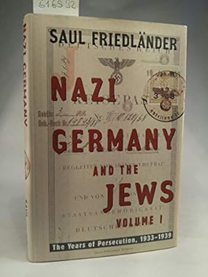 Seller image for Nazi Germany and the Jews: Volume 1: The Years of Persecution 1933-1939 for sale by -OnTimeBooks-