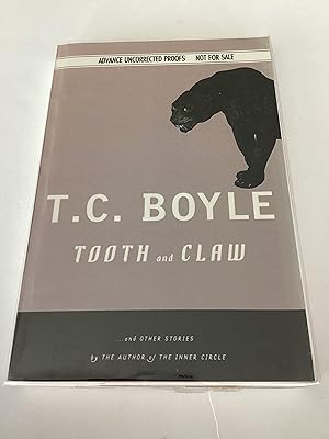 Seller image for Tooth and Claw (Uncorrected Proof) for sale by Brothers' Fine and Collectible Books, IOBA