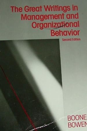 Seller image for Great Writings In Management and Organizational Behavior for sale by -OnTimeBooks-