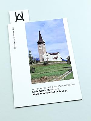 Katholische Pfarrkirche Mariä Himmelfahrt in Sagogn, Kanton Graubünden.