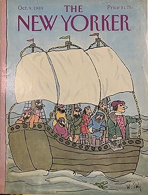 The New Yorker Magazine cover October 9, 1989