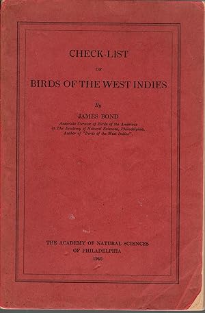 Check-List of Birds of the West Indies