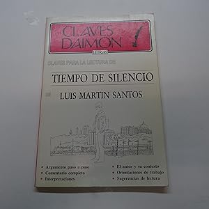 Bild des Verkufers fr CLAVES PARA LA LECTURA DE TIEMPO DE SILENCIA DE LUIS MARTIN SANTOS. zum Verkauf von Librera J. Cintas