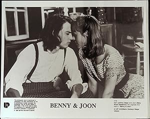 Bild des Verkufers fr Benny & Joon Lot of Four 8 x 10 Stills 1993 Johnny Depp, Mary Stuart Masterson, Aidan Quinn zum Verkauf von AcornBooksNH