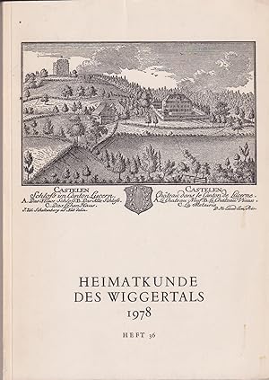 Seller image for Heimatkunde des Wiggertals. Heft 36.1978. (Hrsg. von der Heimtavereinigung Wiggertal). for sale by Homburger & Hepp