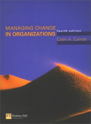 Seller image for Managing Change in Organizations for sale by WeBuyBooks