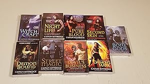 Seller image for Bone Gods; Witch Craft; Night Life; Second Skin; Pure Blood; Daemon's Mark; Devil's Business; Demon Bound; Street Magic for sale by SkylarkerBooks