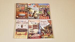 Seller image for Mayhem At The Orient Express; Buttoned Up; Panic Button; Chili Con Carnage; Hot Button; A Tale Of Two Biddies for sale by SkylarkerBooks