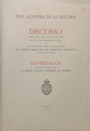 Imagen del vendedor de Dificultades y evolucin de la metodologa blica. Discurso ledo el Dia 1 de Diciembre de 1963 en la Real Academia de la Historia. Contestacin del excelentsimo seor Jess Pabn y Surez de Urbina a la venta por Librera Reencuentro