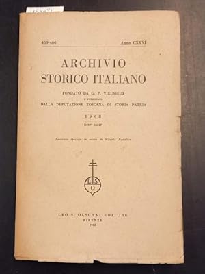 Seller image for IL SECONDO MONTE DI PIETA' DI LUCCA, 1493-1502. Saggio contenuto in !Archivio storico italiano", dispensa III-IV, 1968. for sale by studio bibliografico pera s.a.s.