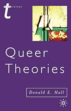 Bild des Verkufers fr Queer Theories (Transitions, 37) zum Verkauf von -OnTimeBooks-