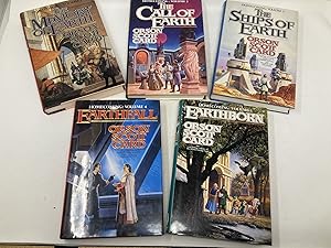 Image du vendeur pour HOMECOMING SERIES, VOLUMES 1-5: THE MEMORY OF EARTH, THE SHIPS OF EARTH, THE CALL OF EARTH, EARTHFALL, EARTHBORN (SET OF FIVE) mis en vente par Aardvark Rare Books, ABAA