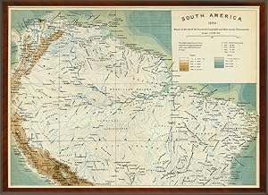1894 Map of The Northern Part of South America