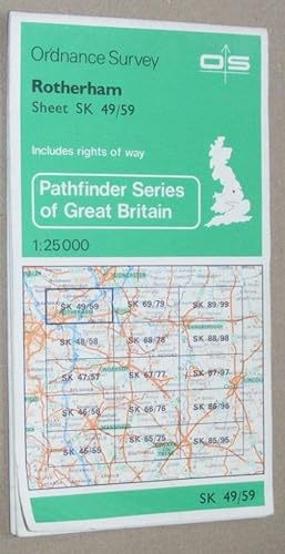 Rotherham. 1:25000 Pathfinder Map Sheet SK 49/59