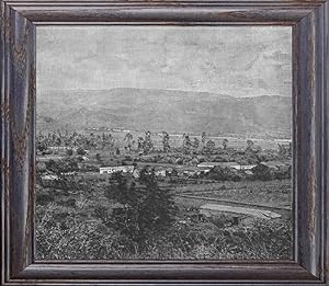 1894 Antique Print of Jujuy in the northwest of Argentina