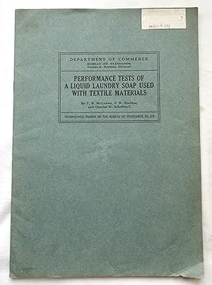 Performance Tests of a Liquid Laundry Soap Used with Textile Materials - Technologic Papers of th...