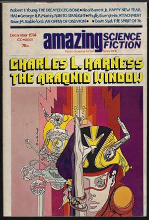 Imagen del vendedor de AMAZING Science Fiction: December, Dec. 1974 a la venta por Books from the Crypt