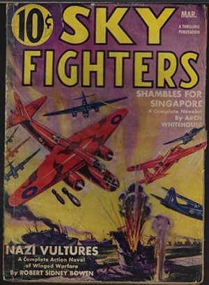 Imagen del vendedor de SKY FIGHTERS: March, Mar. 1942 a la venta por Books from the Crypt
