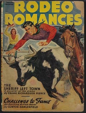 Bild des Verkufers fr RODEO ROMANCES: February, Feb. 1949 zum Verkauf von Books from the Crypt