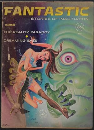 Bild des Verkufers fr FANTASTIC Stories of the Imagination: January, Jan. 1961 zum Verkauf von Books from the Crypt