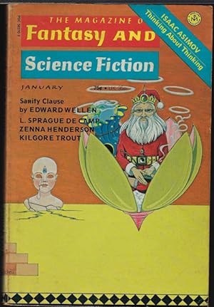 Imagen del vendedor de The Magazine of FANTASY AND SCIENCE FICTION (F&SF): January, Jan. 1975 ("Venus on the Half-Shell") a la venta por Books from the Crypt