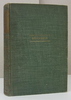 Brandeis: The Personal History of an American Ideal [with signed Louis Brandeis letter ALS]