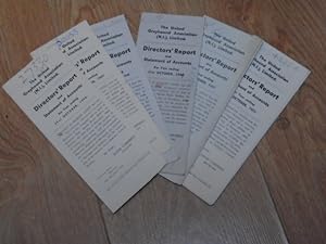 A Collection of 7 Greyhound Racing Cards October 1946 - October 1953