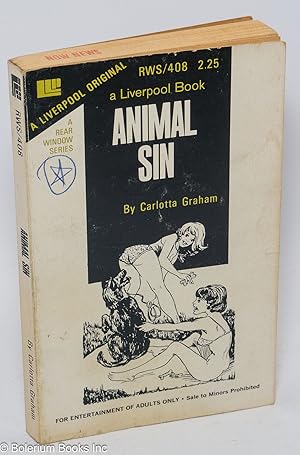 Imagen del vendedor de Animal Sin a la venta por Bolerium Books Inc.