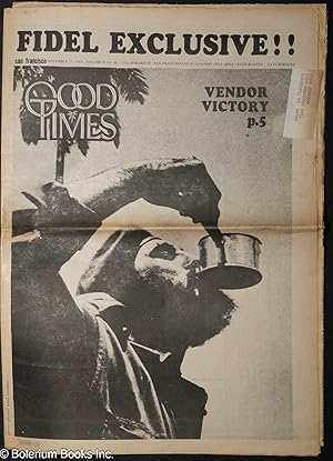 Imagen del vendedor de Good Times: universal life/ bulletin of the Church of the Times; vol. 2, #46, Nov. 27, 1969: Fidel Exclusive! a la venta por Bolerium Books Inc.