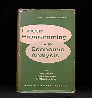 Image du vendeur pour Linear Programming and Economic Analysis mis en vente par Rain Dog Books