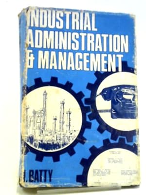 Imagen del vendedor de Industrial Administration and Management a la venta por World of Rare Books