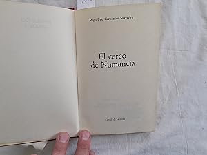 Seller image for El cerco de Numancia. for sale by Librera "Franz Kafka" Mxico.