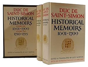 Bild des Verkufers fr HISTORICAL MEMOIRS 2 Volume Set zum Verkauf von Rare Book Cellar