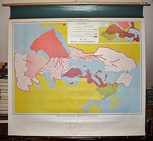 Seller image for Expansion of Islam, 622-750 (Large pull down color map) for sale by Sequitur Books