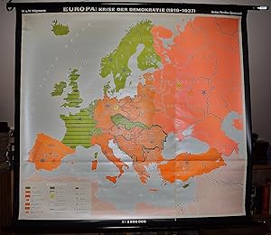 Europa: Krise der Demokratie : (1919-1937) (Large Pull Down Map)