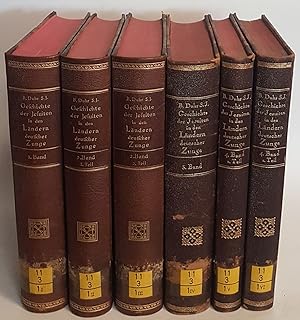 Geschichte der Jesuiten in den Ländern deutscher Zunge (4 Bände KOMPLETT in 6 Büchern) - Bd.I: XV...